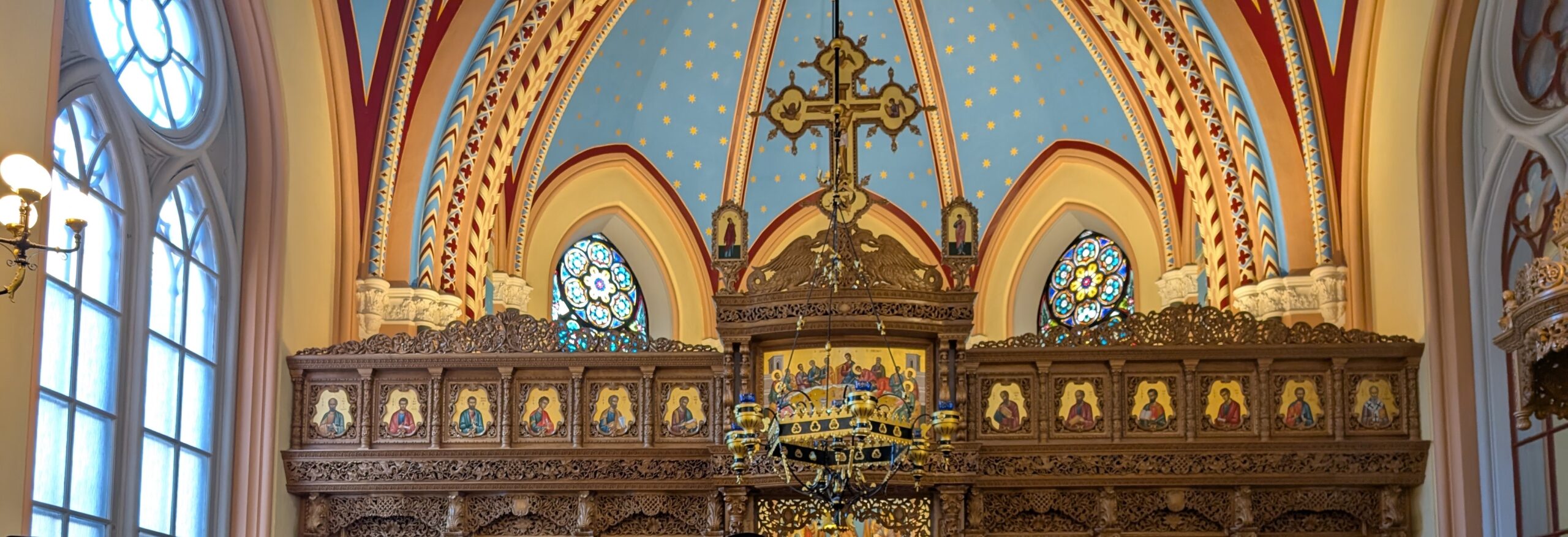 St. Georgios Cathedral in Stockholm new temple Aug 2025