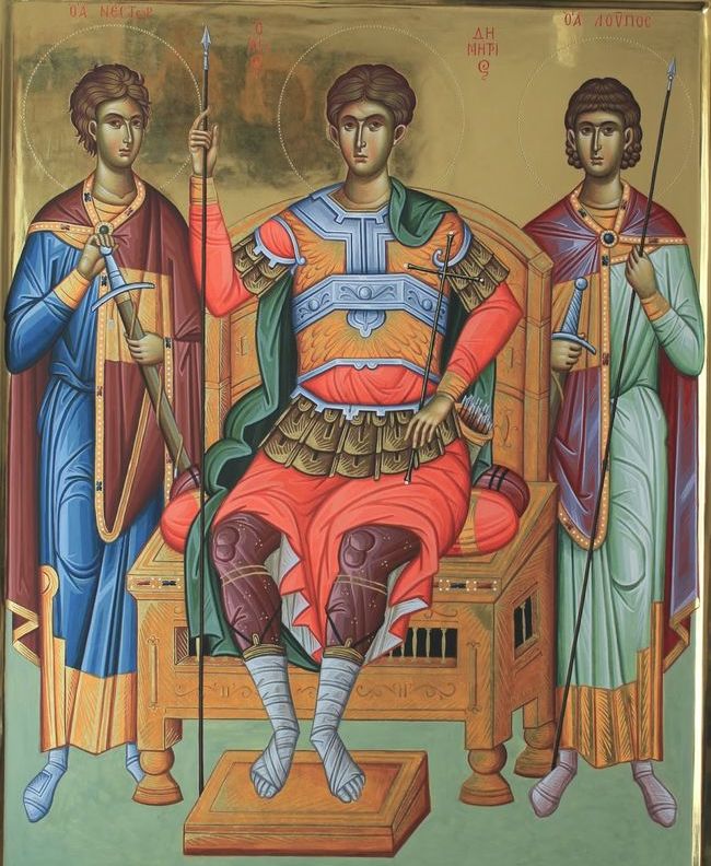 St. Demetrios, St. Nestor, St. Loupos