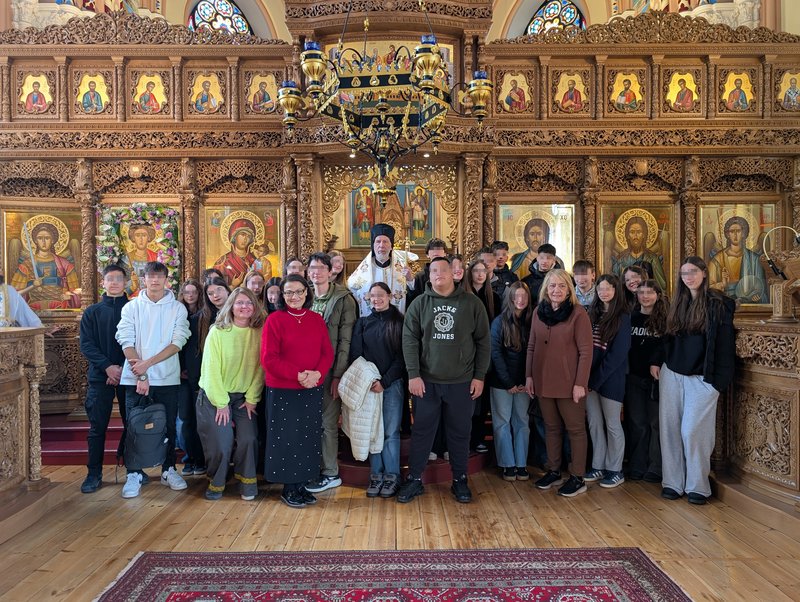 Το 1ο Γυμνάσιο Κηφισιάς στον Καθεδρικό Ναό της Στοκχόλμης