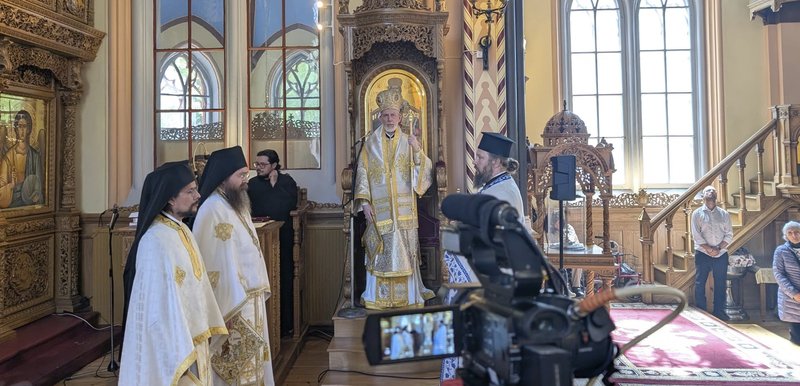 Χαιρετισμός κατά την επίσκεψη του Πανοσιολογ. Αρχιμανδρίτου κ. Νικάνορος, Καθηγουμένου της Ιεράς Πατριαρχικής και Σταυροπηγιακής Μονής Αγίας Τριάδος Σπαρμού Ολύμπου