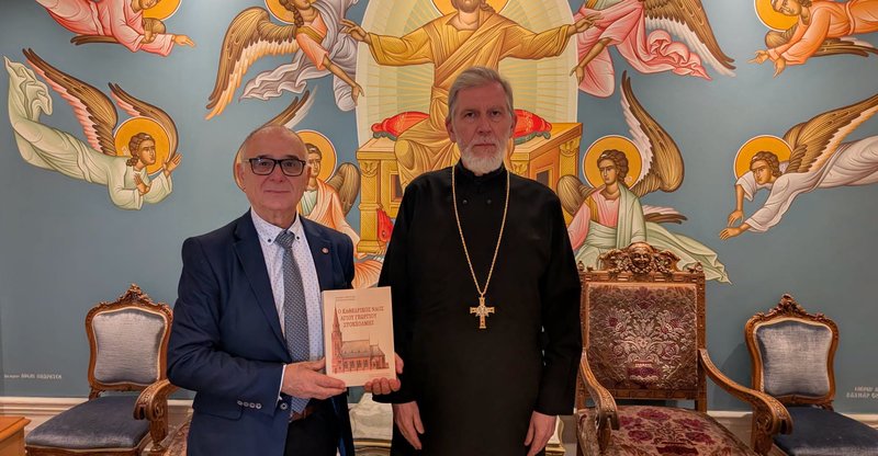 Επίσκεψη του Καθηγητή Δρ. Νικολάου Βενιζέλου στην Ιερά Μητρόπολη Σουηδίας