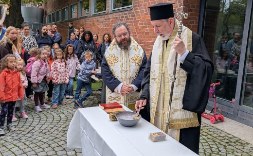 Blessing Service at the Greek School of Stockholm